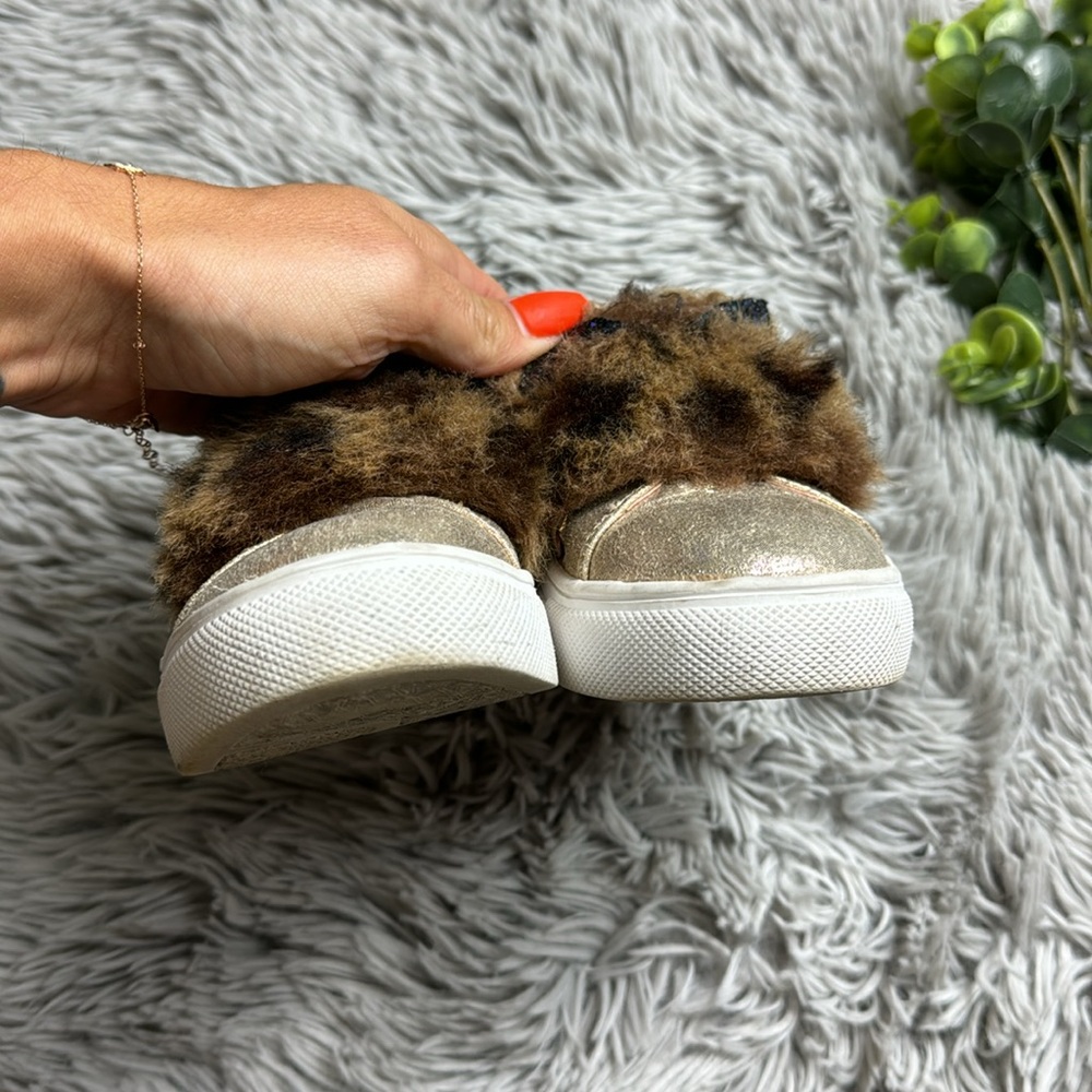 Jessica Simpson metallic tan cat slip on sneakers size 11 - Picture 8 of 9